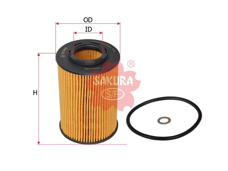 Filtro de aceite SAKURA Automotive EO-2805
