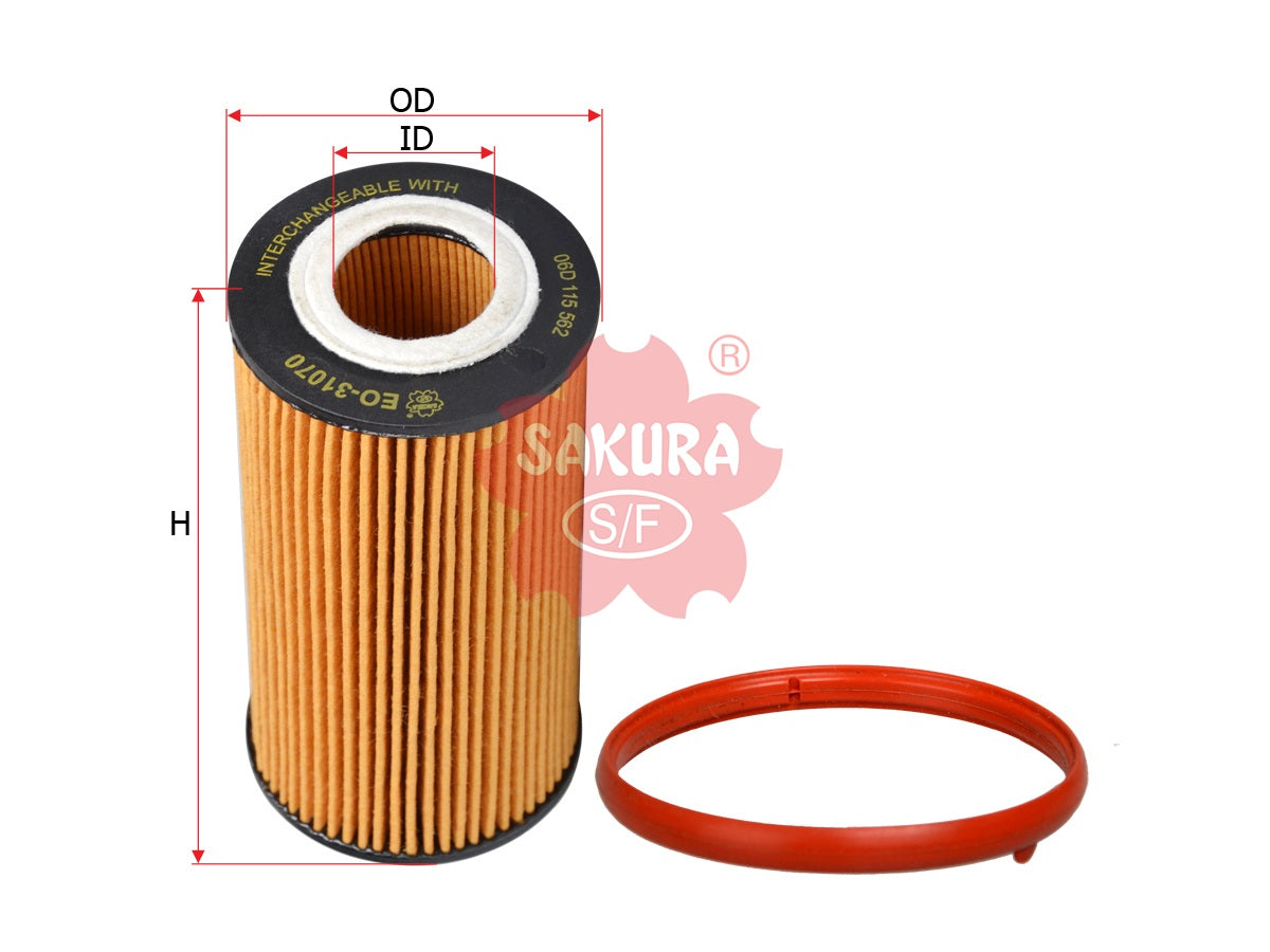 Filtro de aceite SAKURA Automotive EO-31070