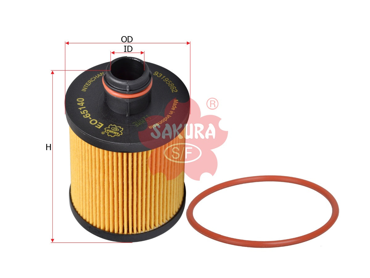 Filtro de aceite SAKURA Automotive EO-65140