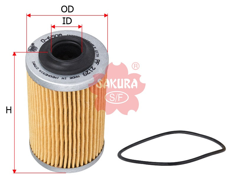 Filtro de aceite SAKURA Automotive O-6508