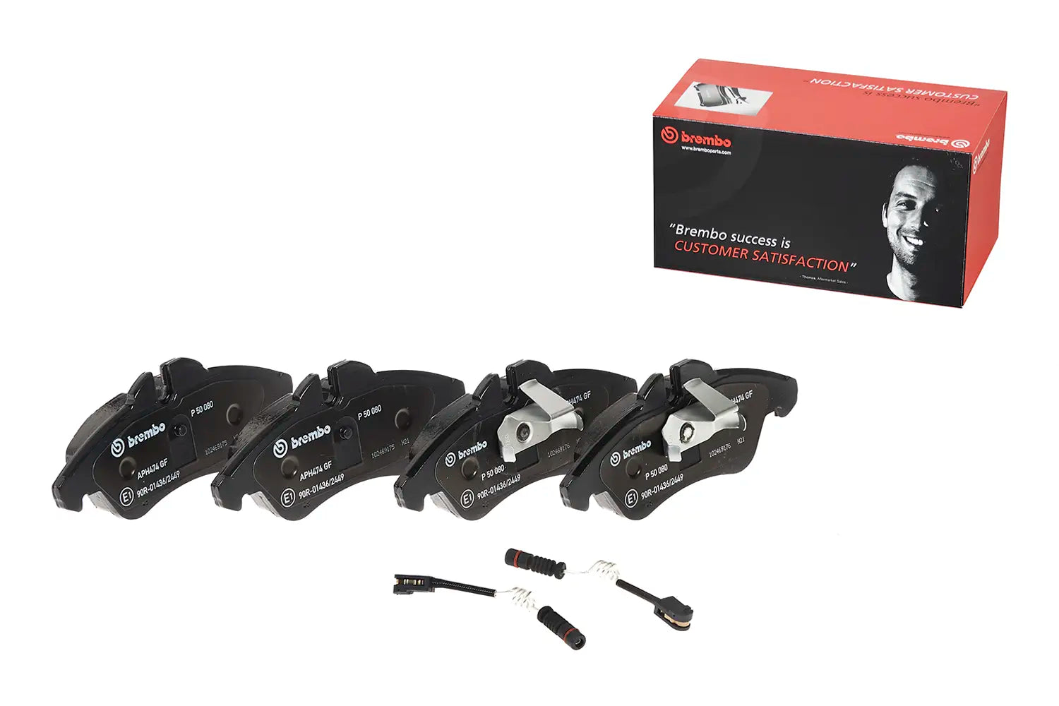 Juego de pastillas de freno BREMBO P 50 080