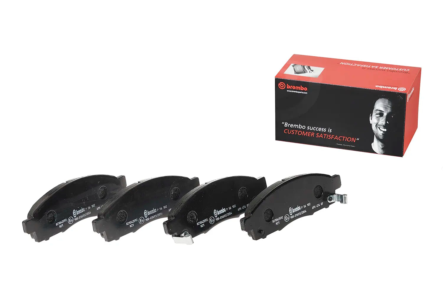Juego de pastillas de freno BREMBO P 56 102