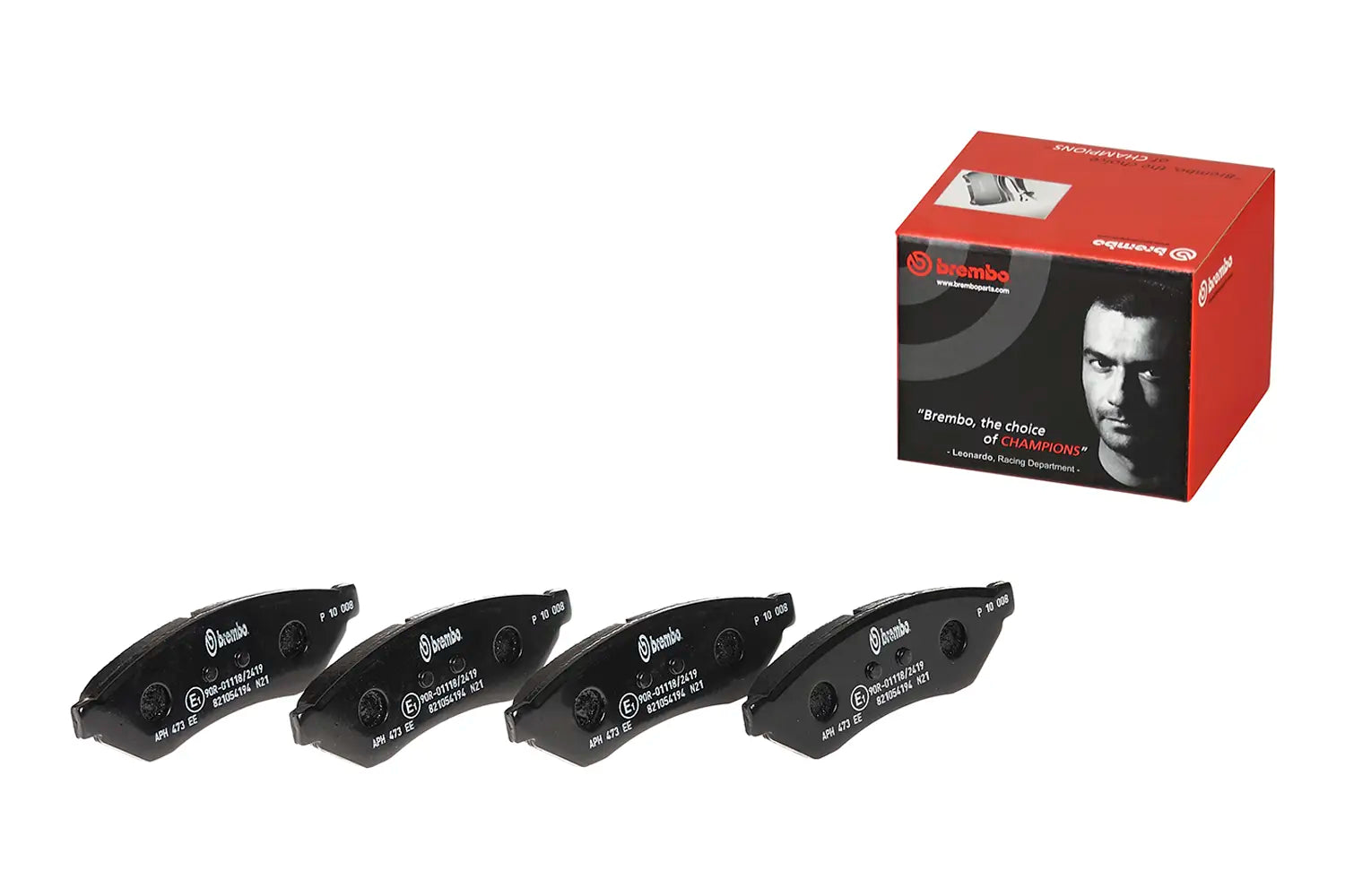 Juego de pastillas de freno BREMBO P 10 008