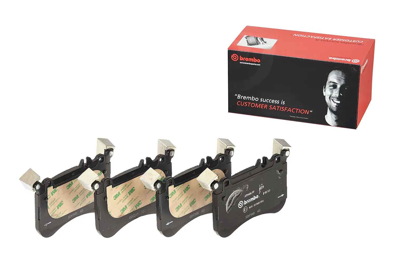 Juego de pastillas de freno BREMBO P 50 121
