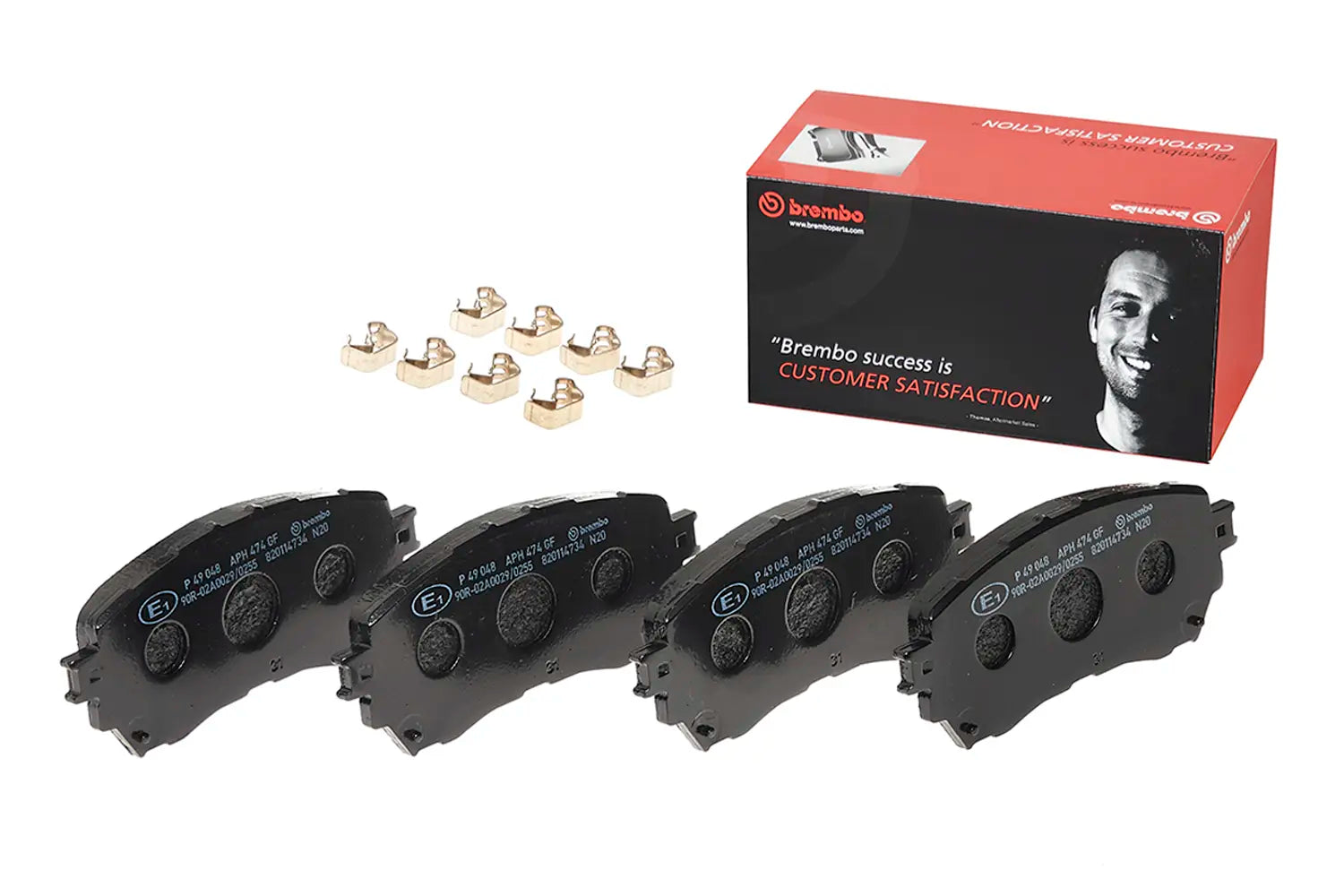 Juego de pastillas de freno BREMBO P 49 048