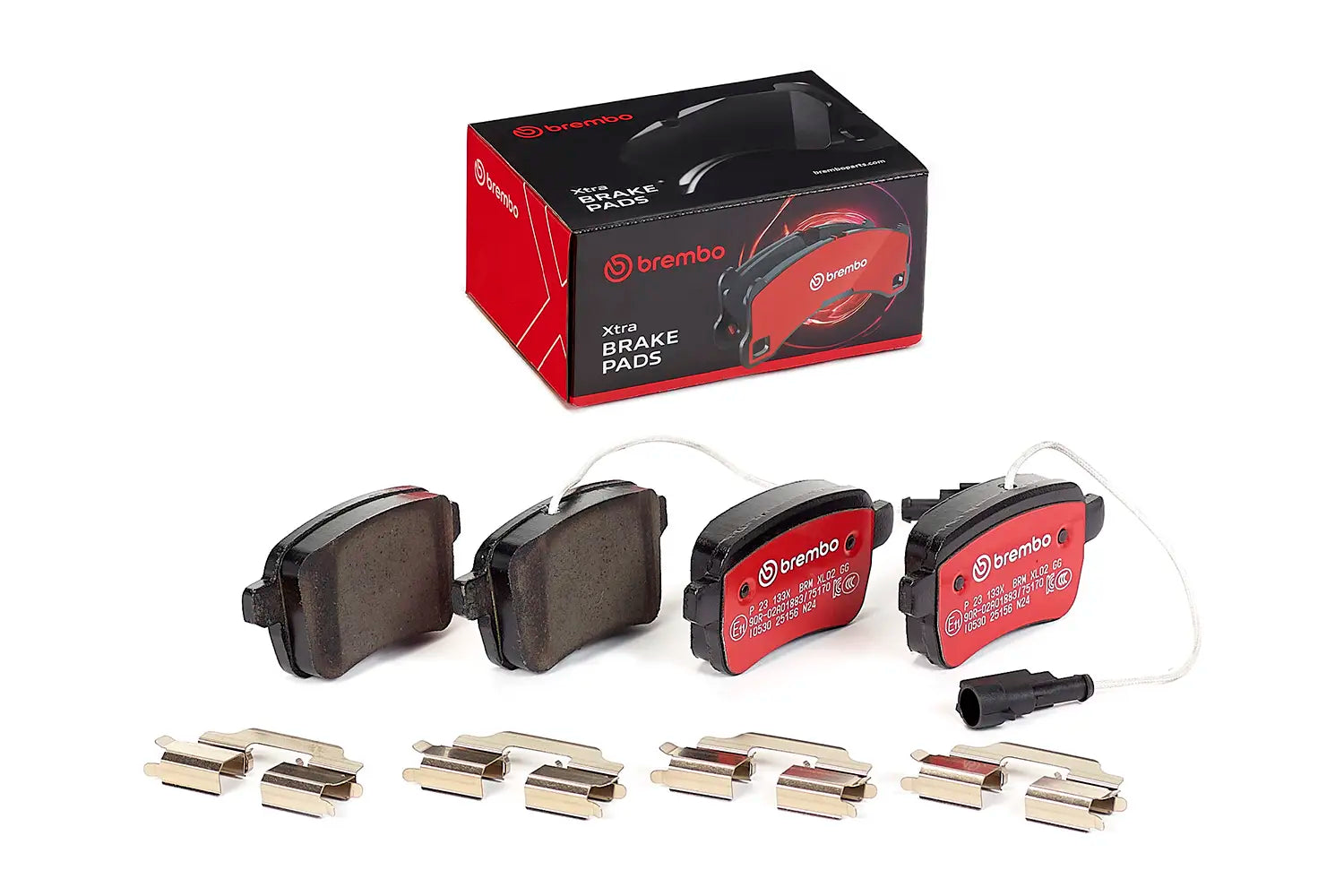 Juego de pastillas de freno BREMBO P 23 133X