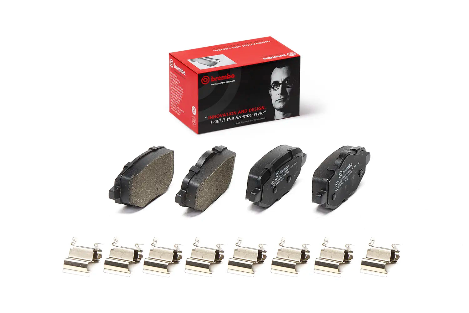 Juego de pastillas de freno BREMBO P 61 140
