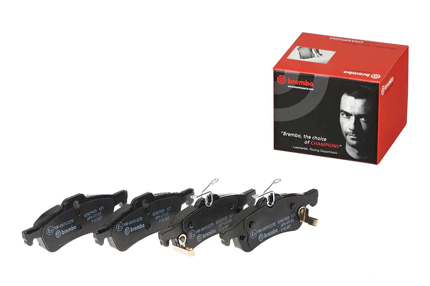 Juego de pastillas de freno BREMBO P 83 087