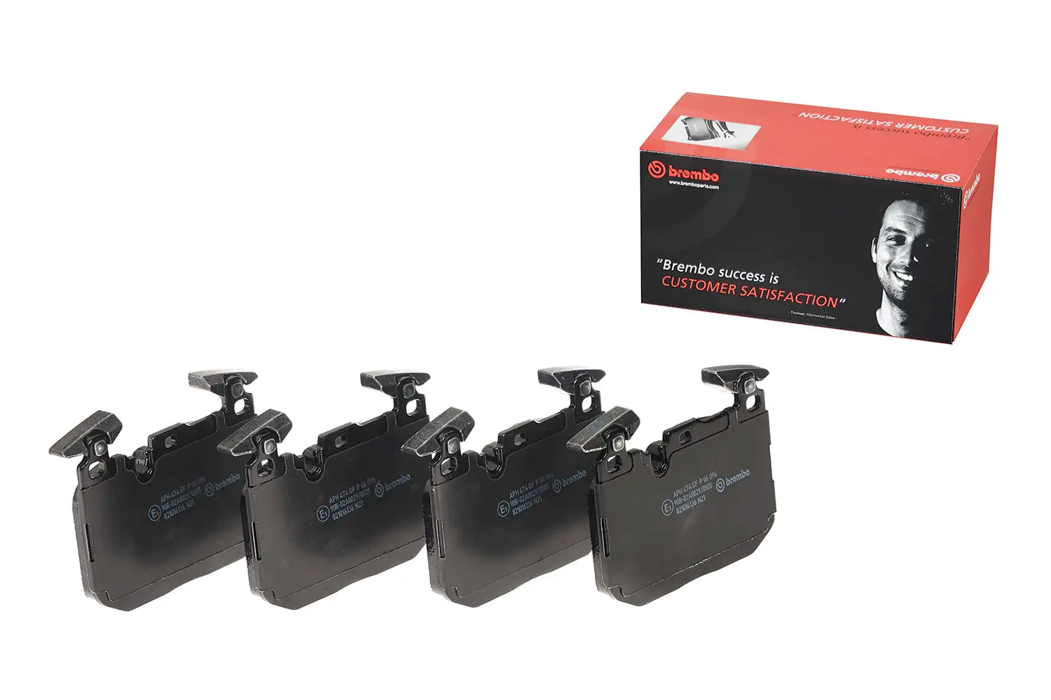 Juego de pastillas de freno BREMBO P 06 096