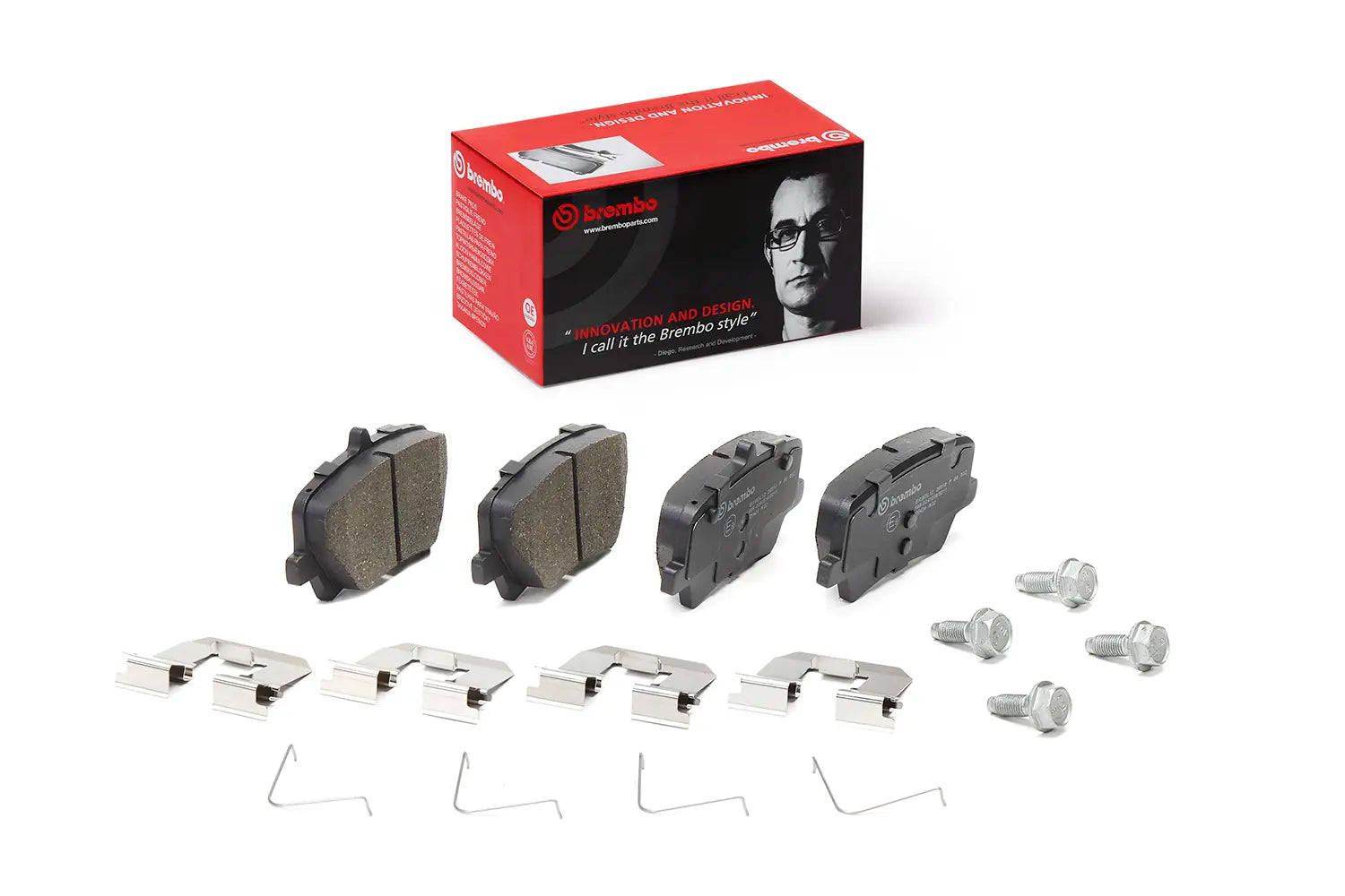 Juego de pastillas de freno BREMBO P 86 032