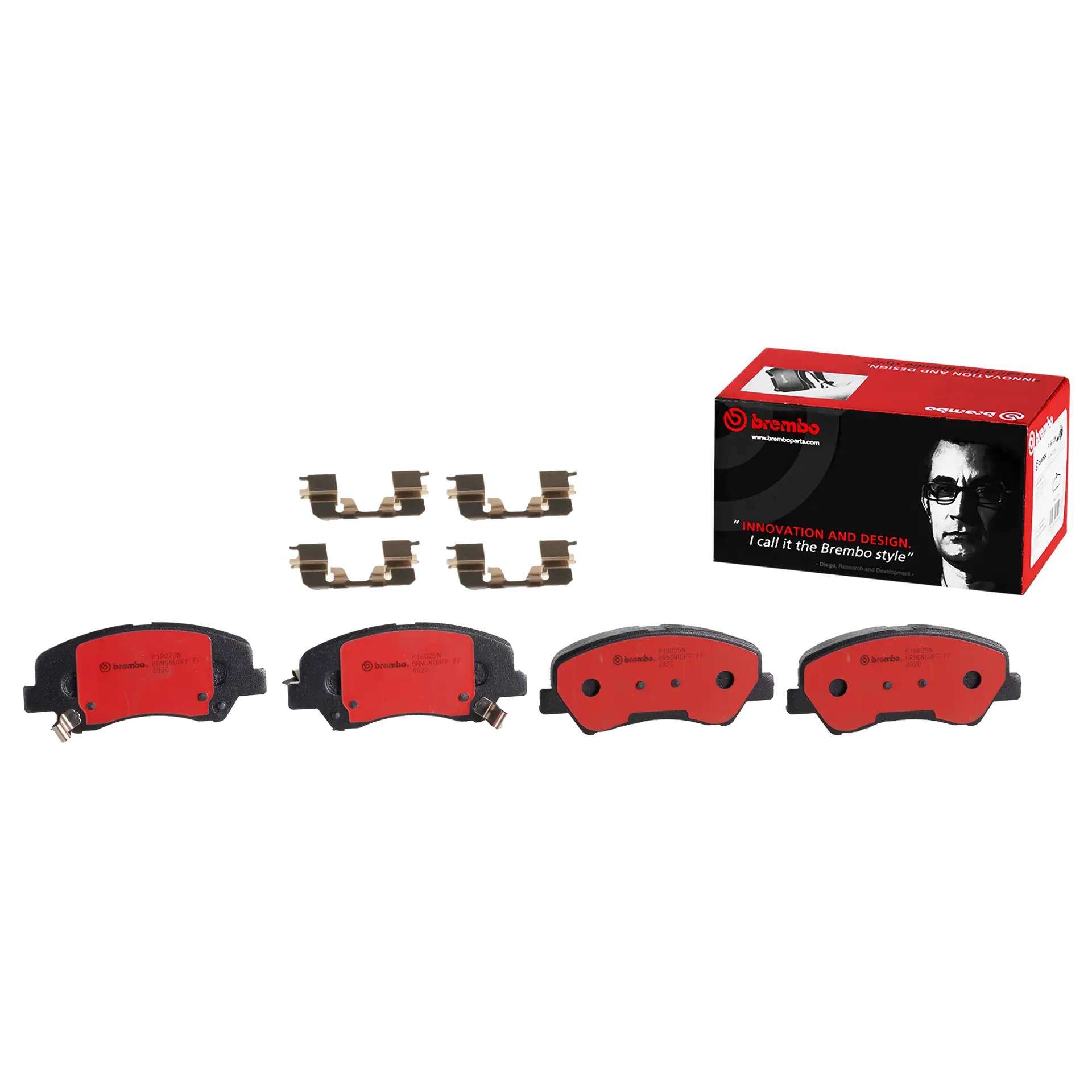 Juego de pastillas de freno BREMBO P18025N