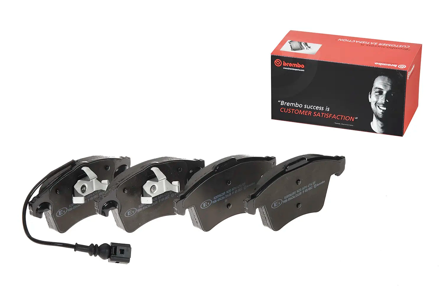 Juego de pastillas de freno BREMBO P 85 082