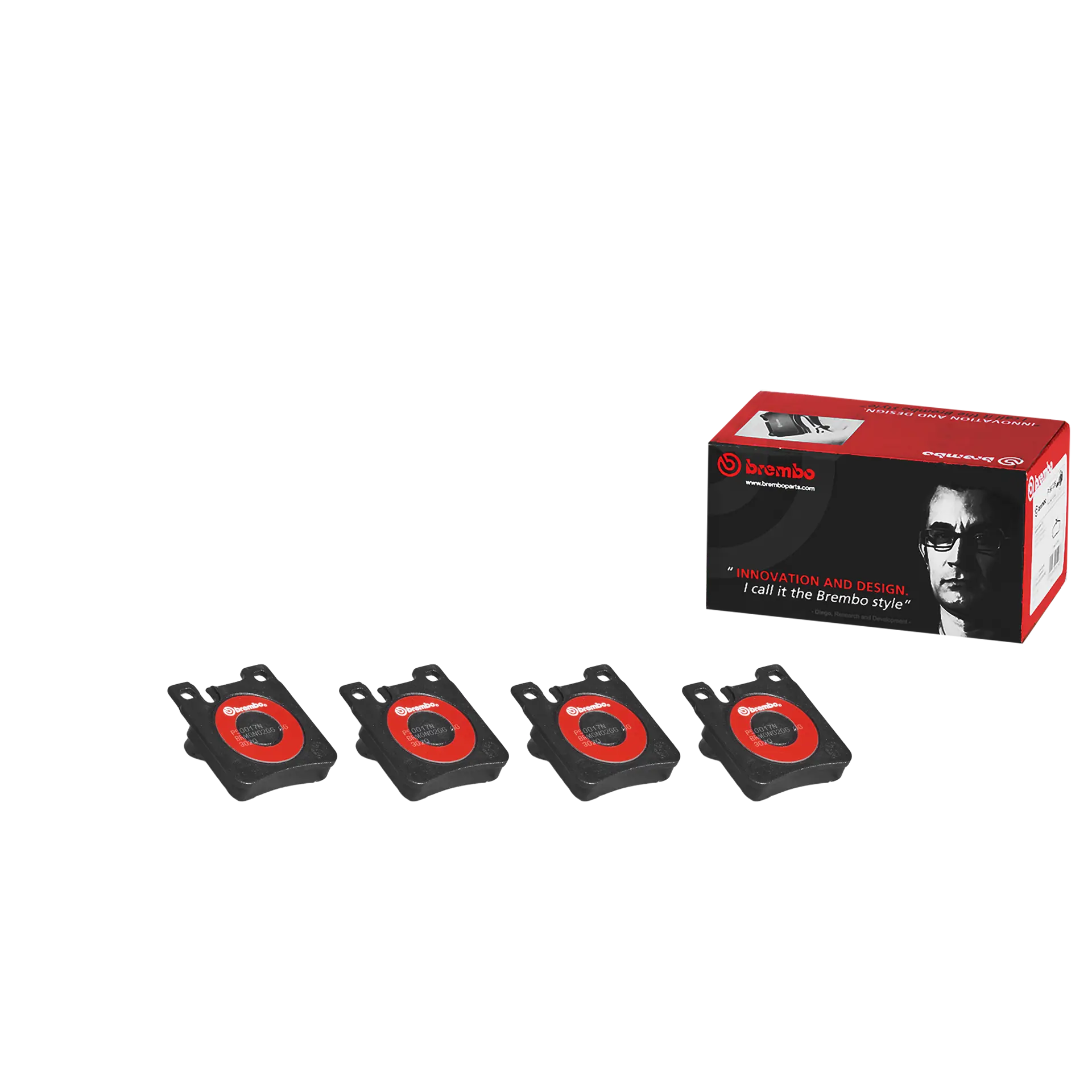 Juego de pastillas de freno BREMBO P50017N