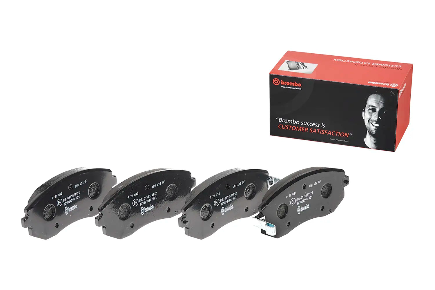 Juego de pastillas de freno BREMBO P 78 013