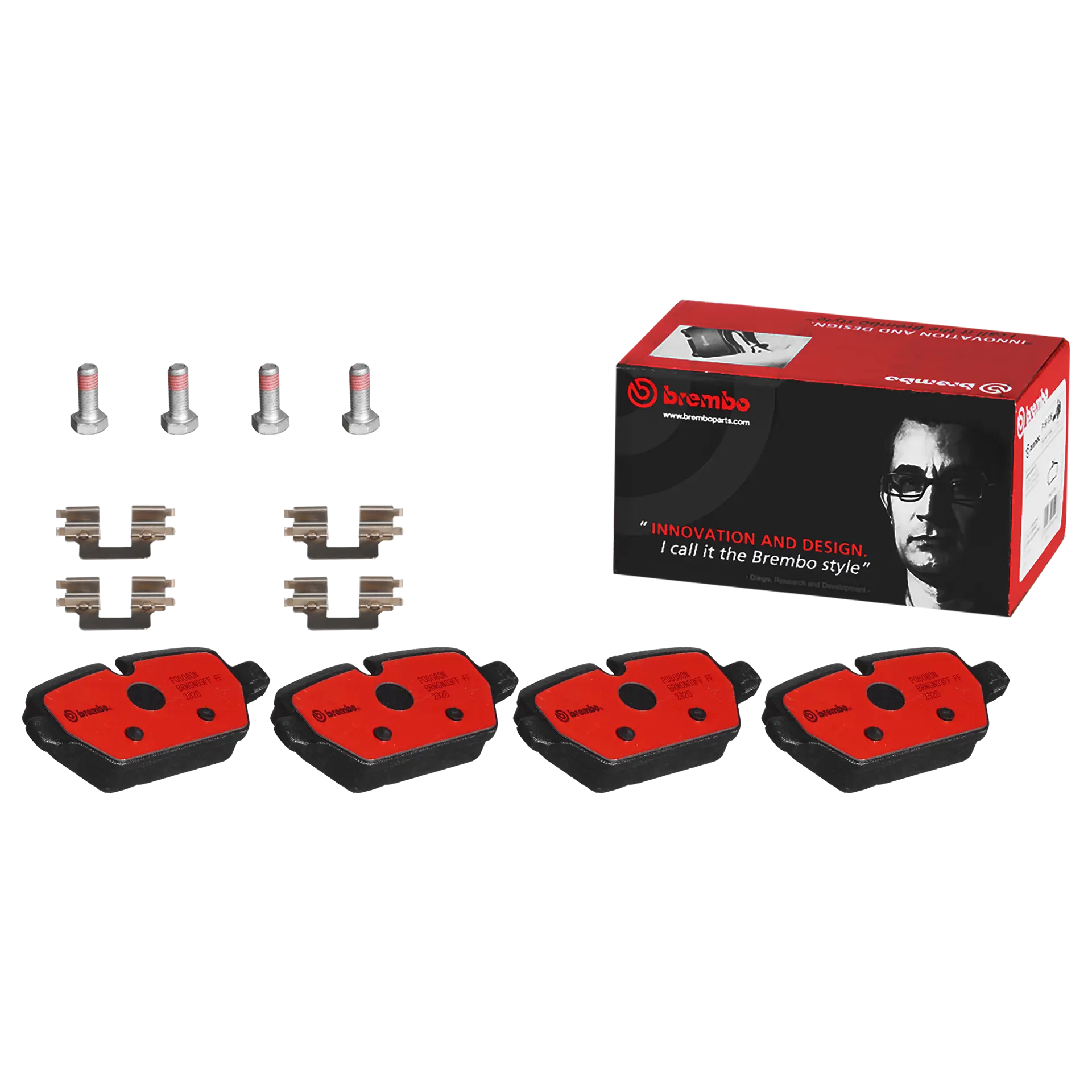 Juego de pastillas de freno BREMBO P06080N