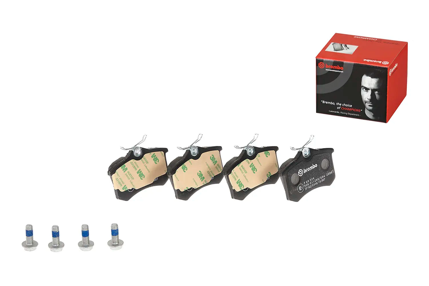 Juego de pastillas de freno BREMBO P 68 024