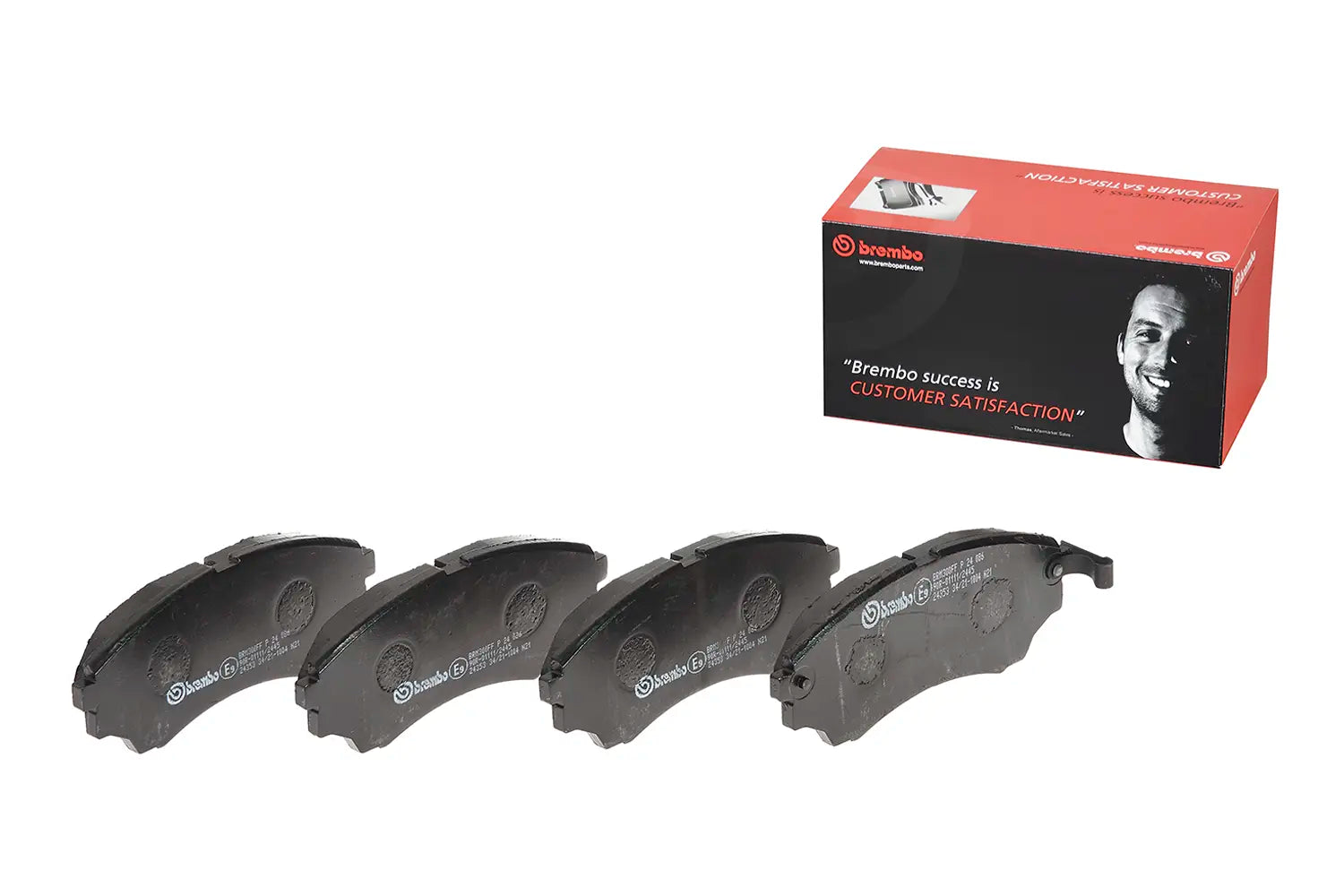 Juego de pastillas de freno BREMBO P 24 086