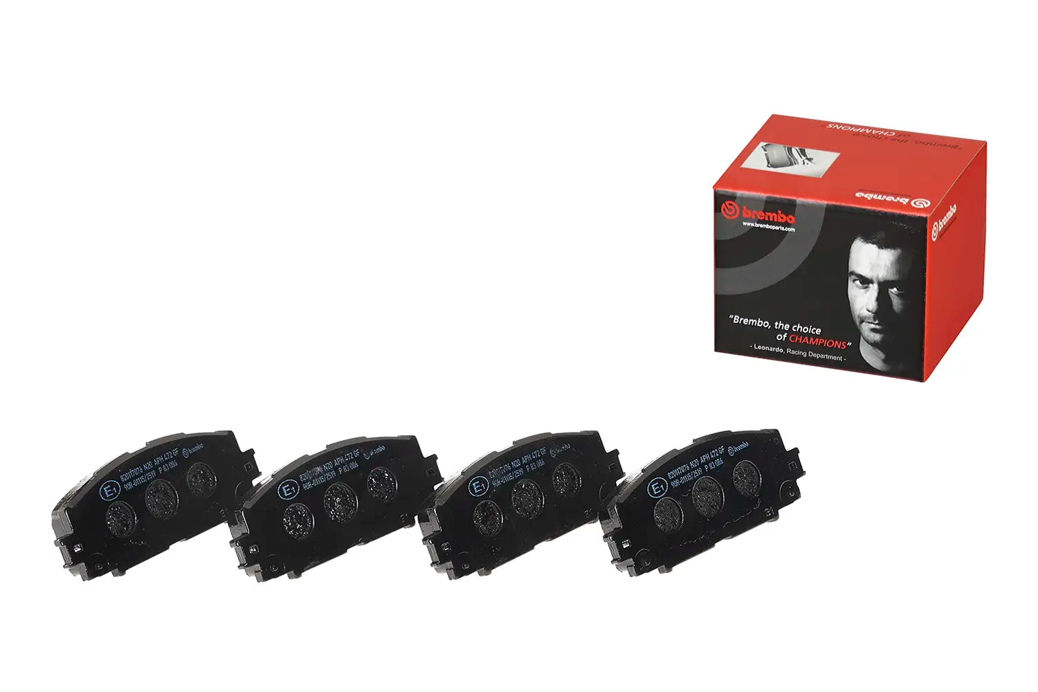 Juego de pastillas de freno BREMBO P 83 086