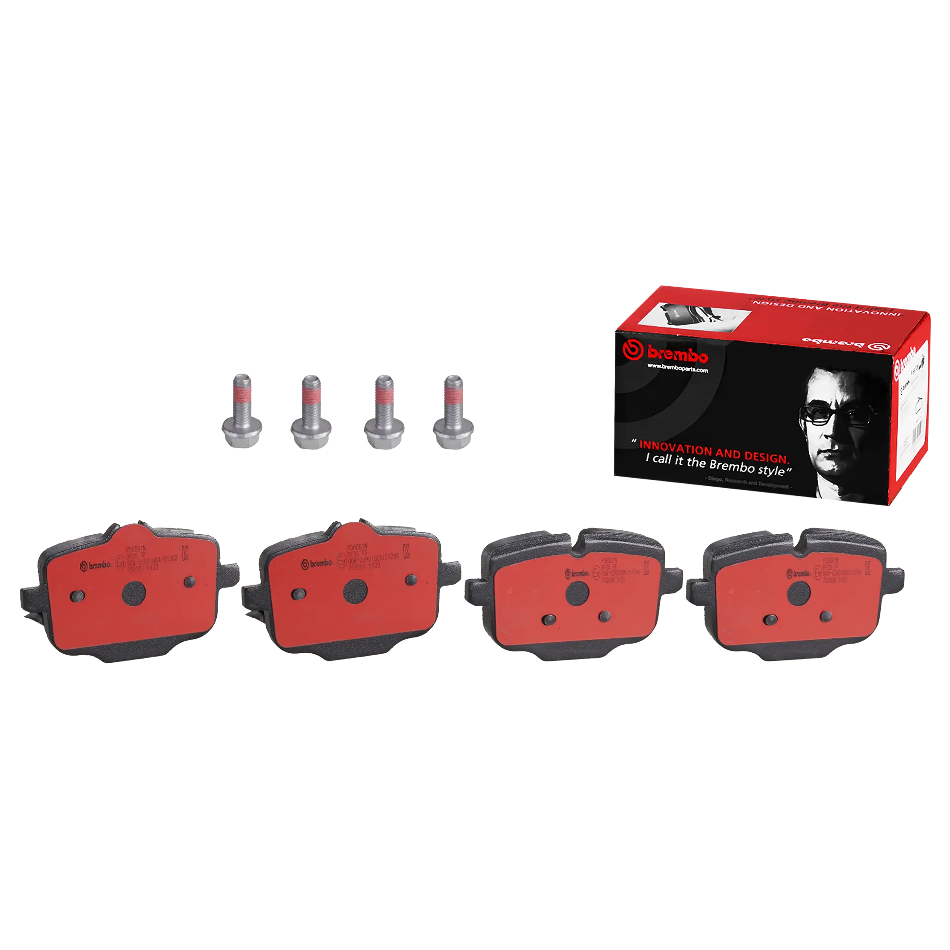Juego de pastillas de freno BREMBO P06061N