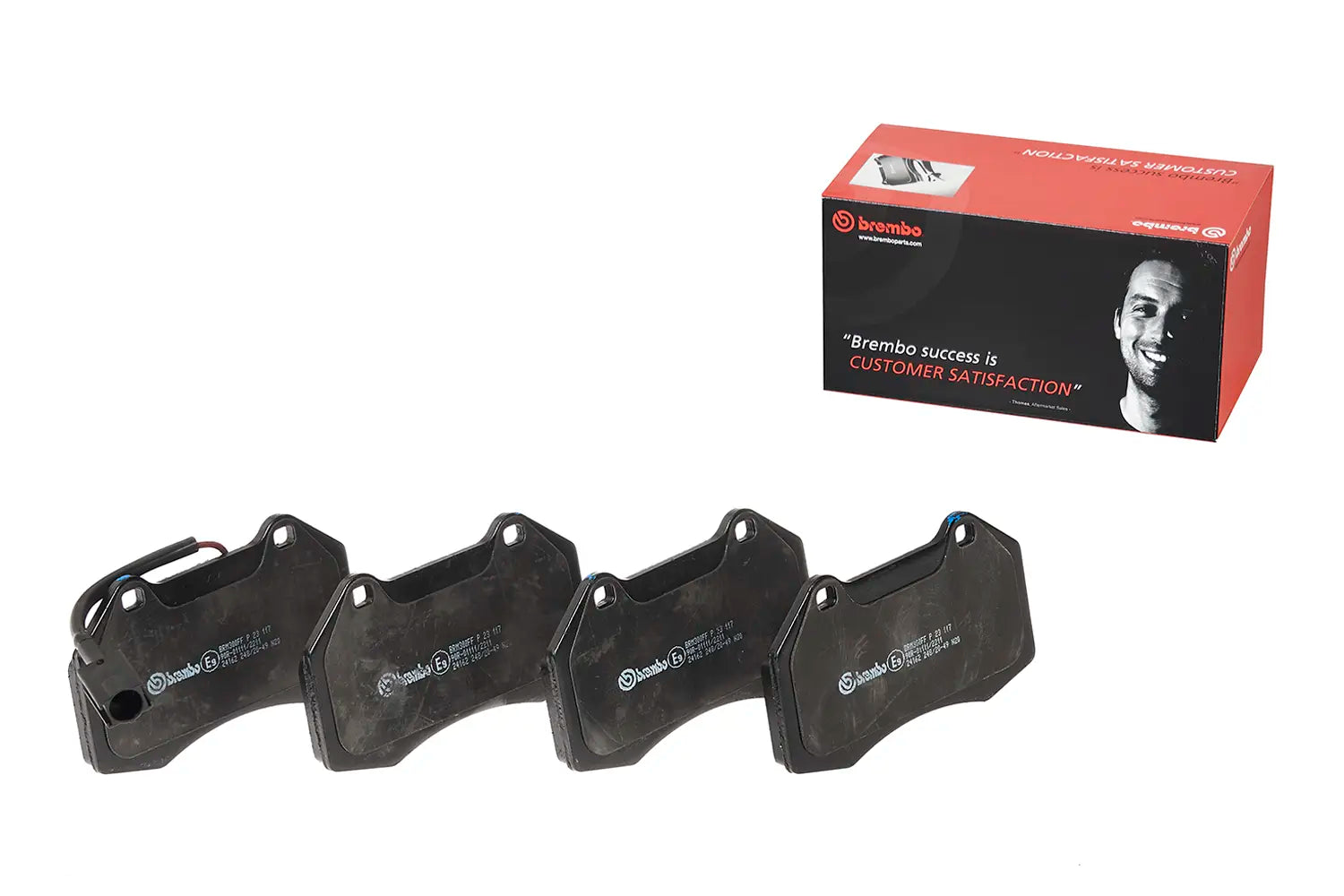 Juego de pastillas de freno BREMBO P 23 117