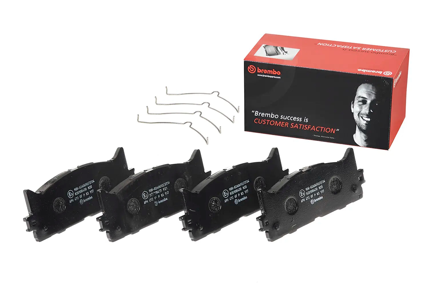 Juego de pastillas de freno BREMBO P 83 117