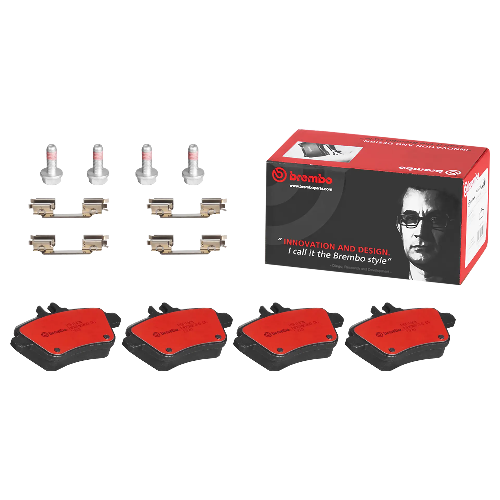 Juego de pastillas de freno BREMBO P50140N