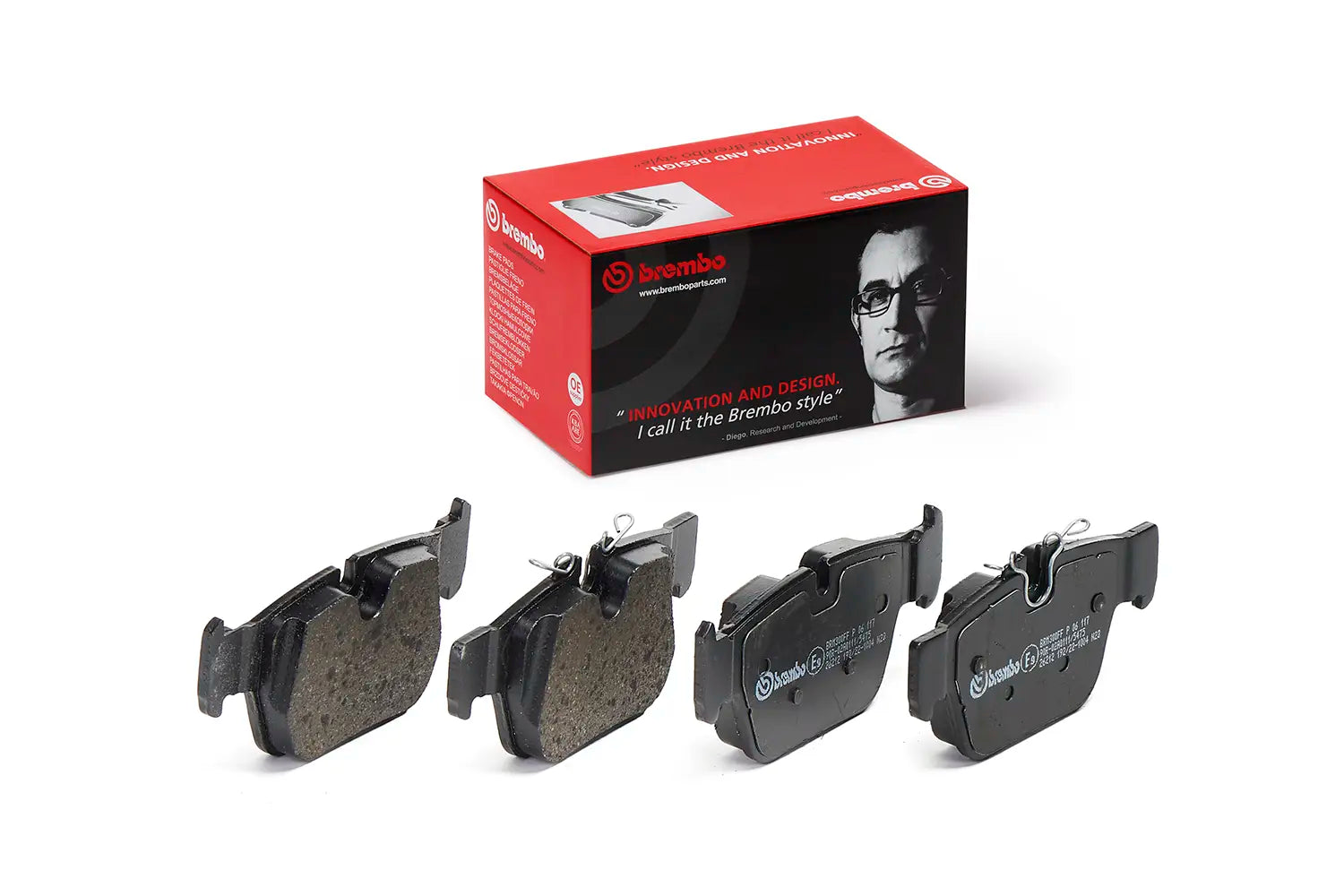 Juego de pastillas de freno BREMBO P 06 117