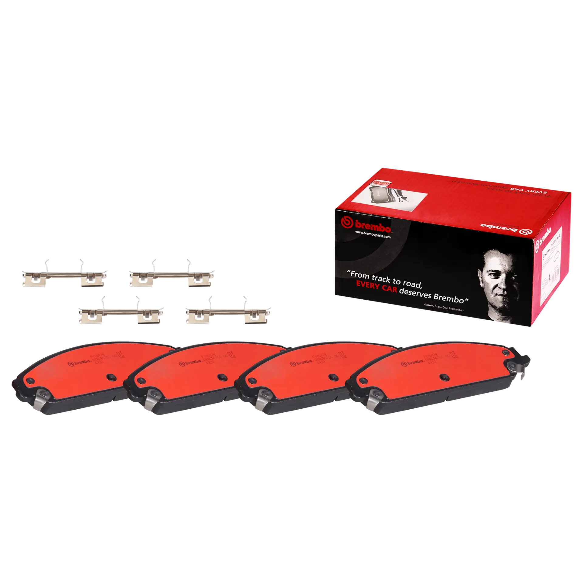 Juego de pastillas de freno BREMBO P11017N