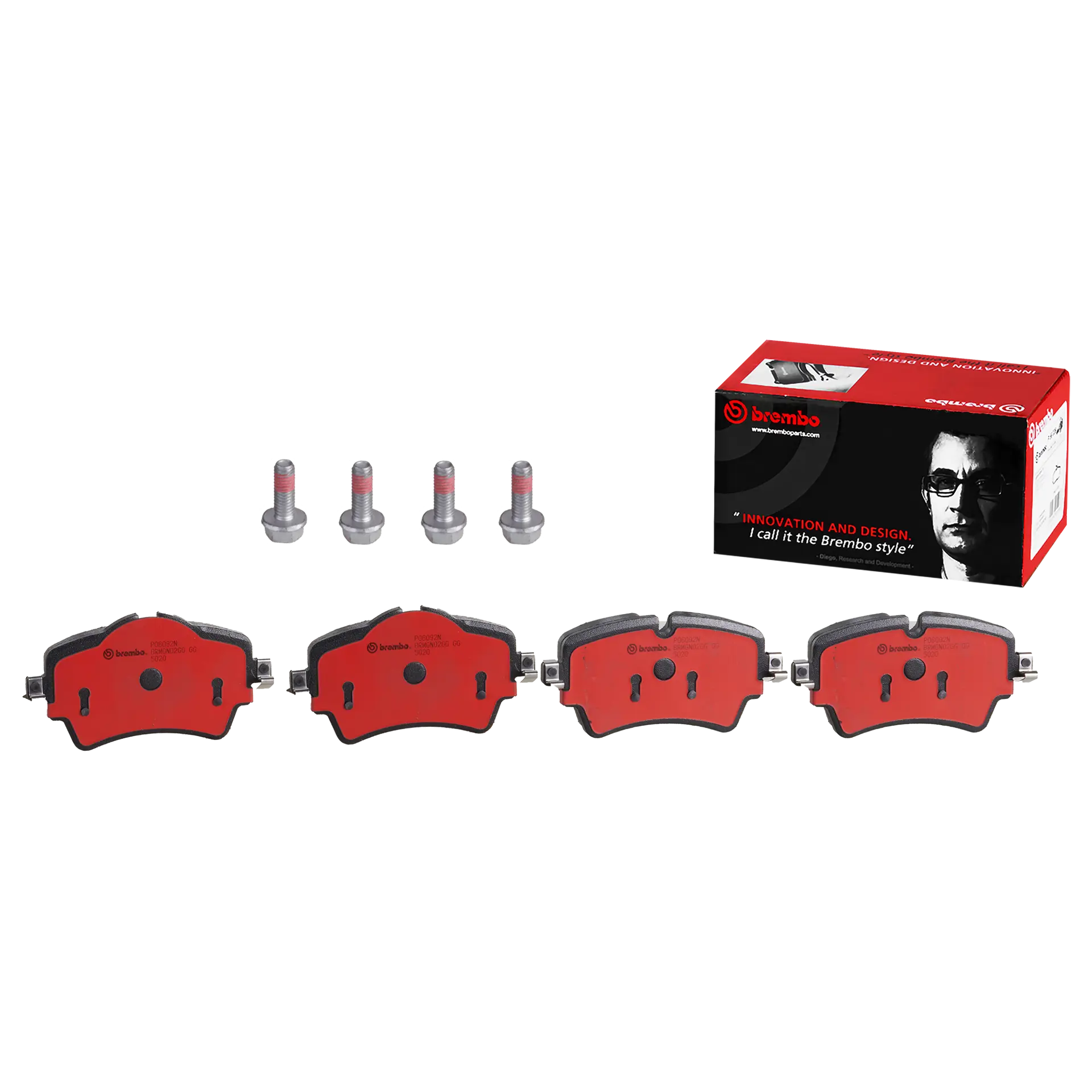 Juego de pastillas de freno BREMBO P06092N