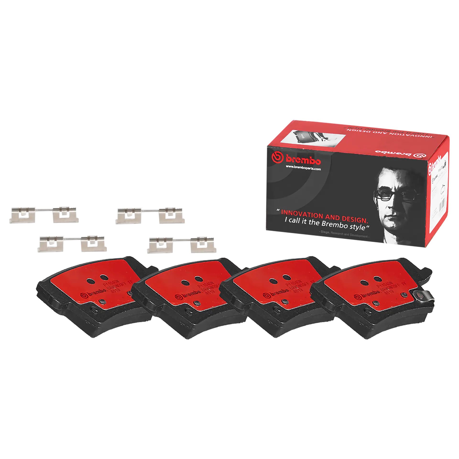 Juego de pastillas de freno BREMBO P11040N