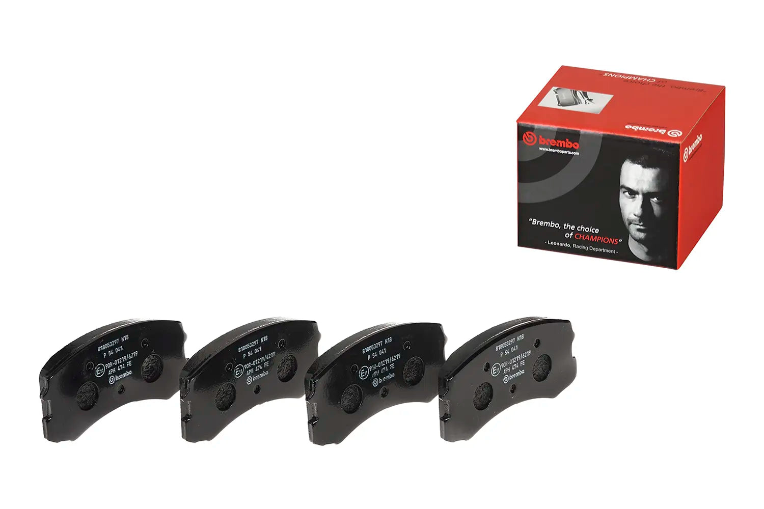 Juego de pastillas de freno BREMBO P 54 041
