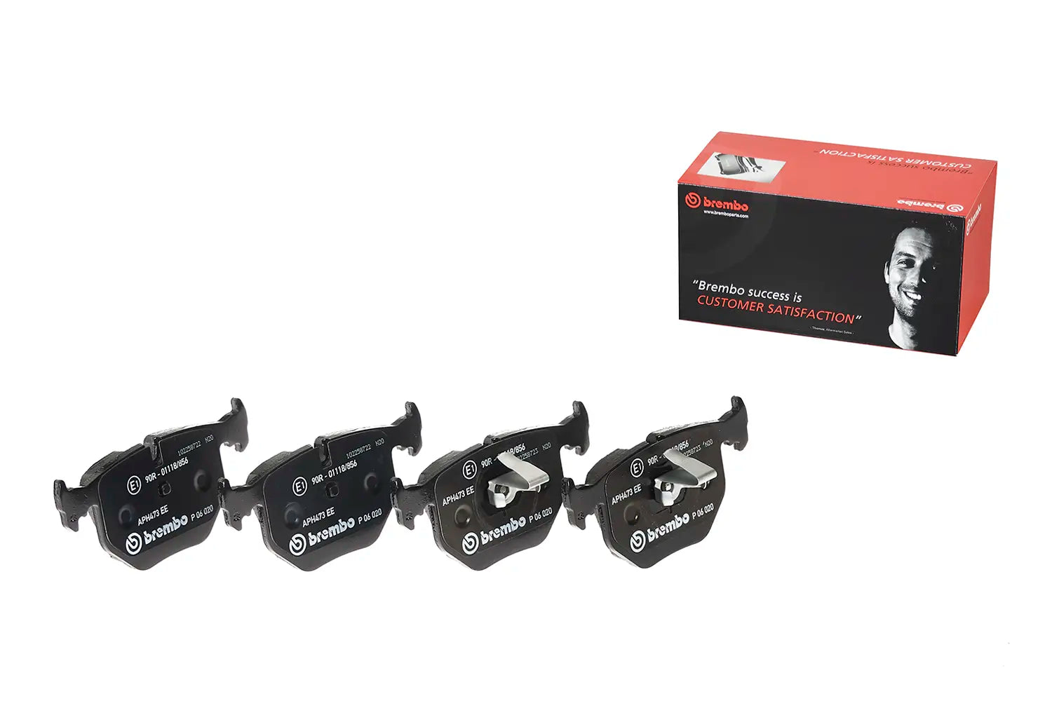 Juego de pastillas de freno BREMBO P 06 020