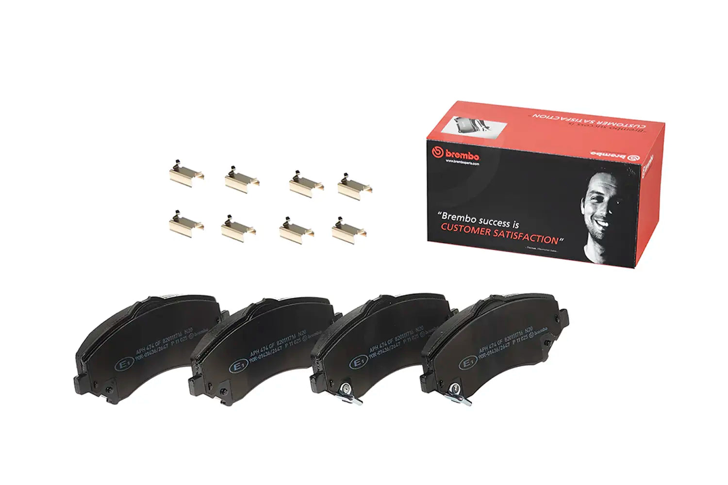 Juego de pastillas de freno BREMBO P 11 025