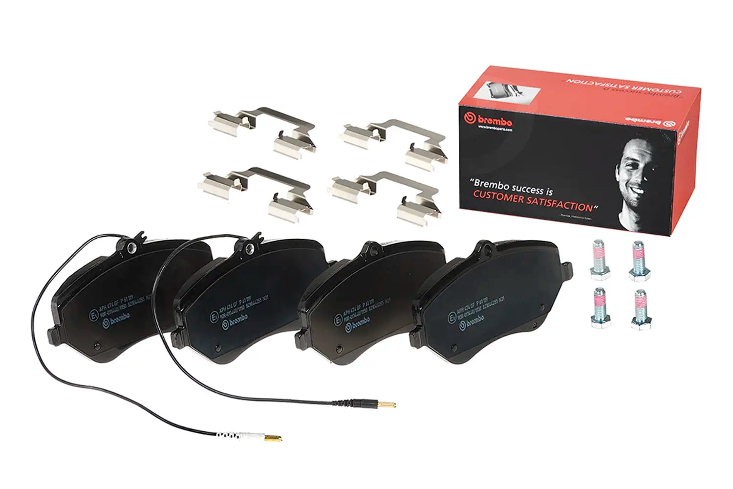 Juego de pastillas de freno BREMBO P 61 119