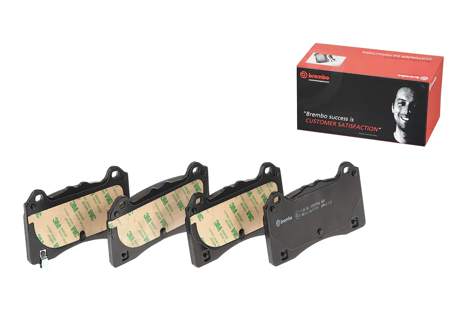 Juego de pastillas de freno BREMBO P 24 202