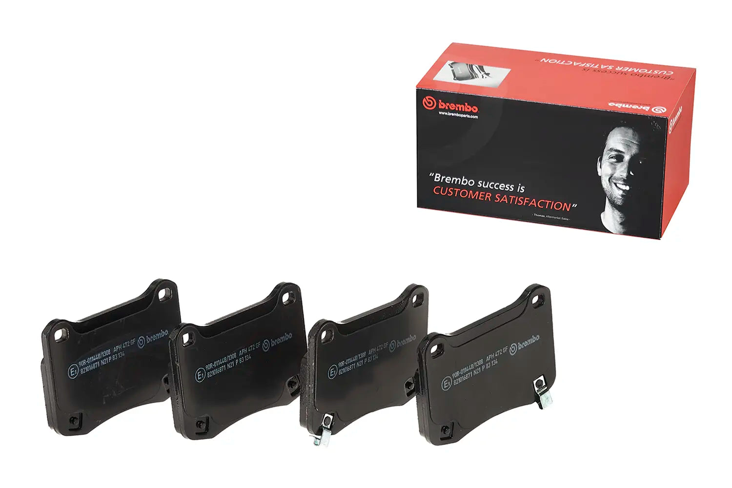 Juego de pastillas de freno BREMBO P 83 134