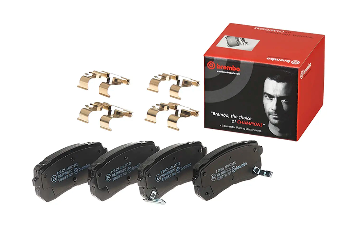 Juego de pastillas de freno BREMBO P 30 035