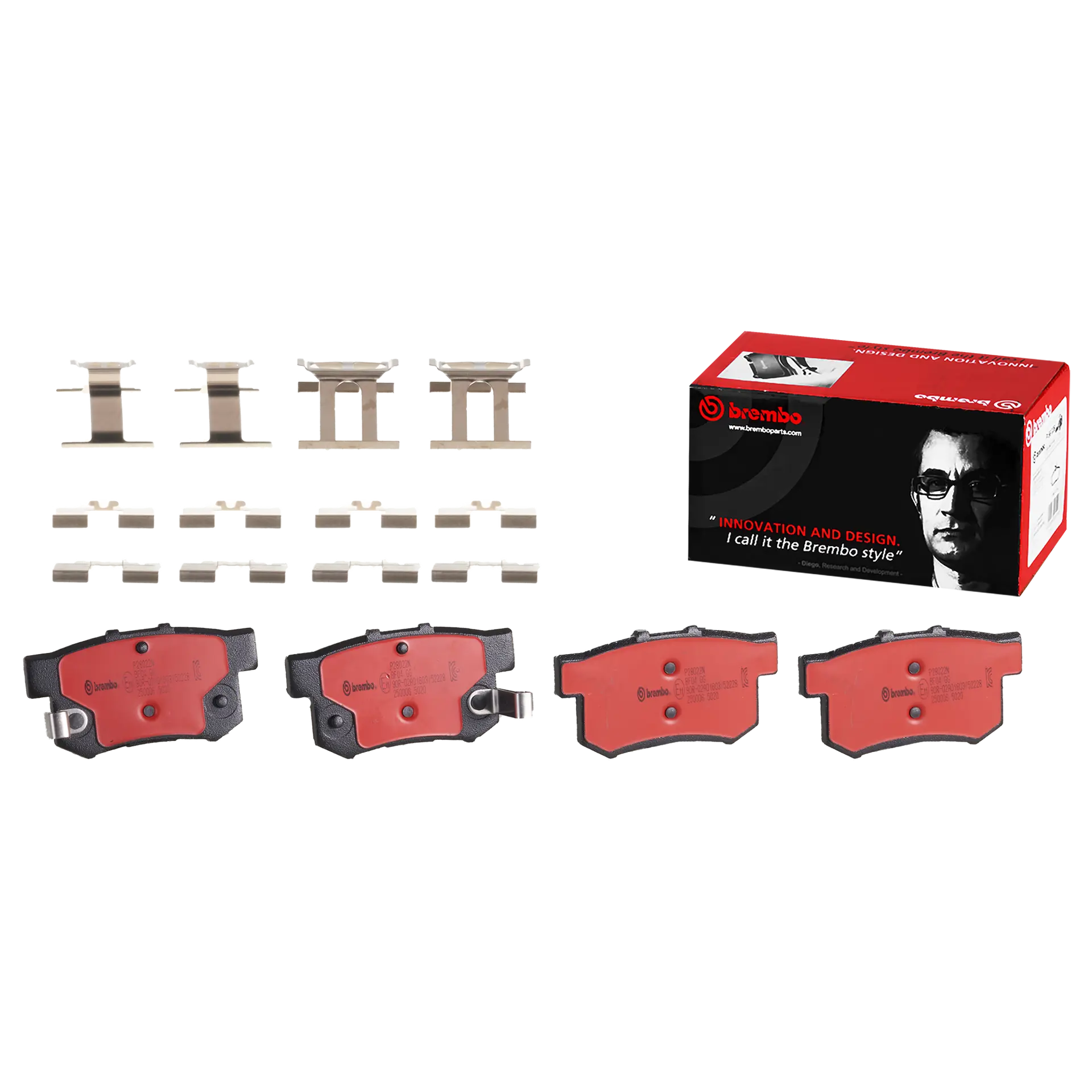 Juego de pastillas de freno BREMBO P28022N