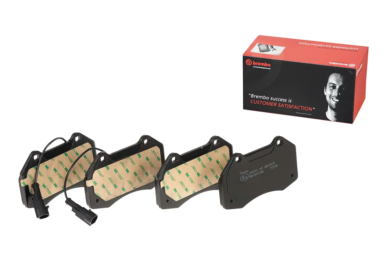 Juego de pastillas de freno BREMBO P 23 162