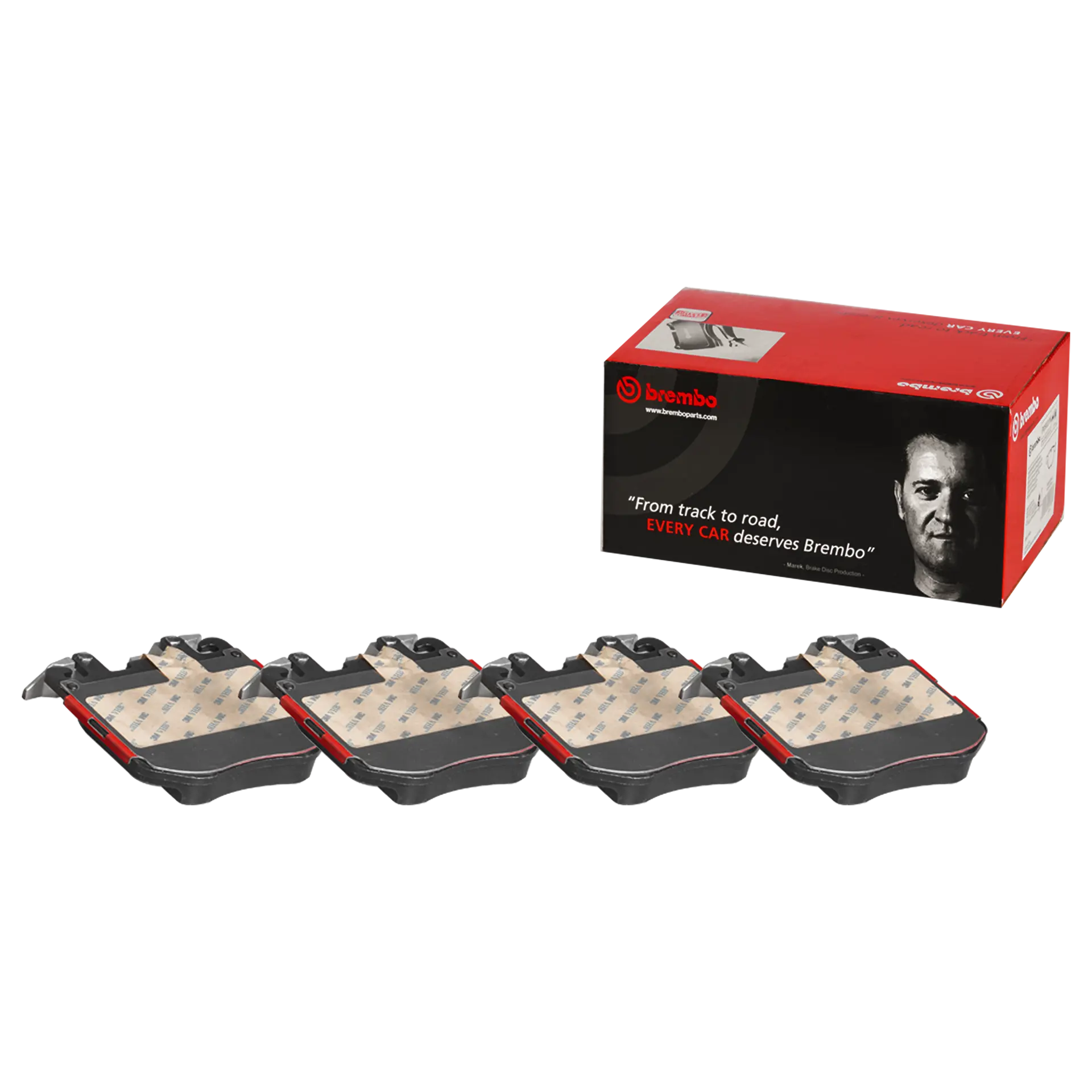Juego de pastillas de freno BREMBO P06106N