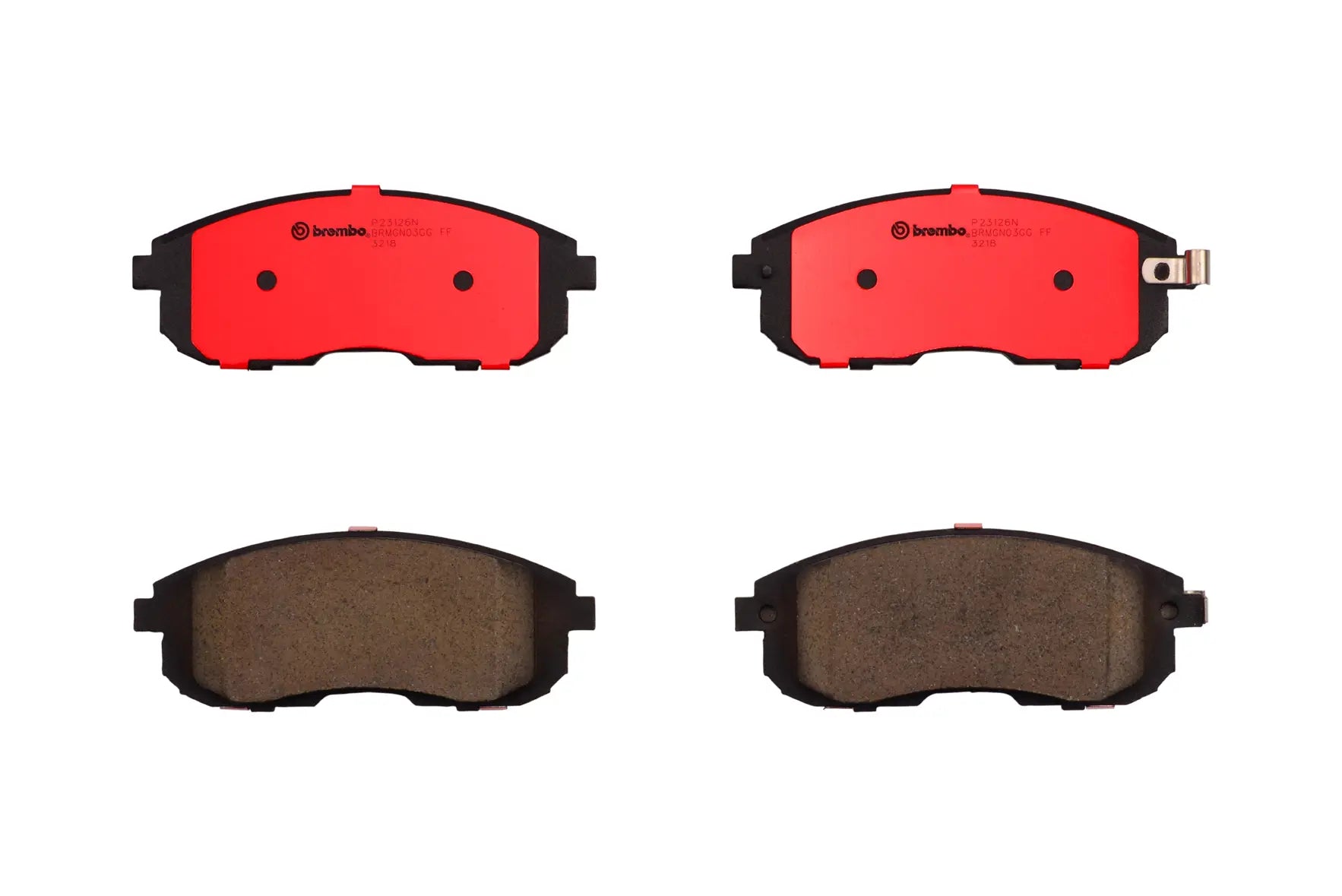 Juego de pastillas de freno BREMBO P23126N