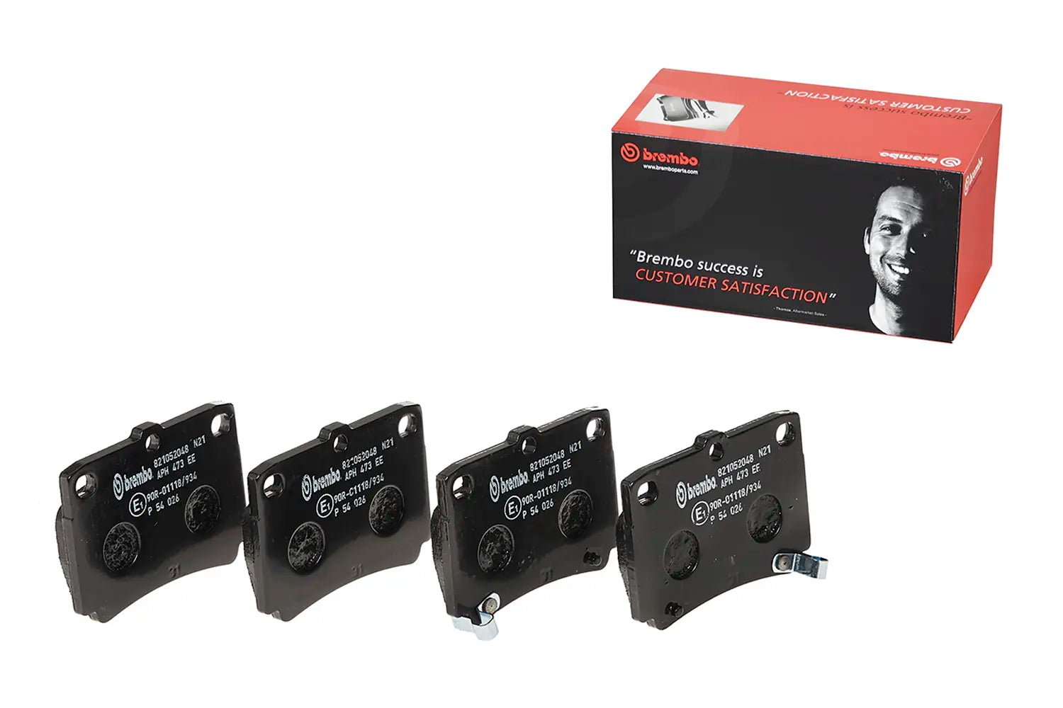 Juego de pastillas de freno BREMBO P 54 026