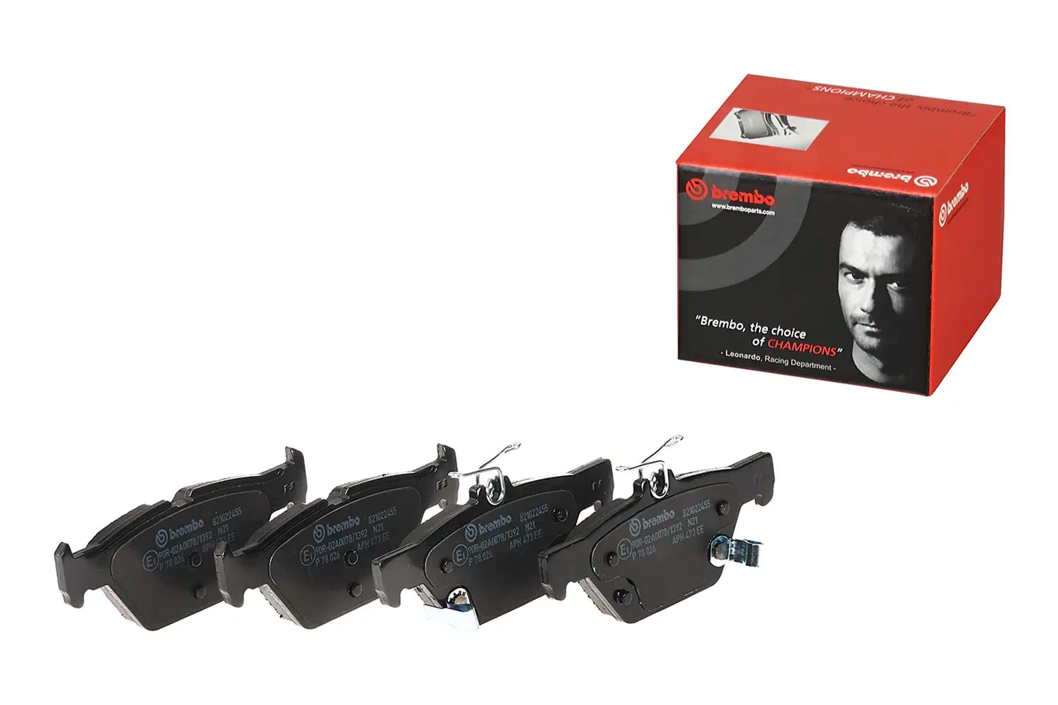 Juego de pastillas de freno BREMBO P 78 026