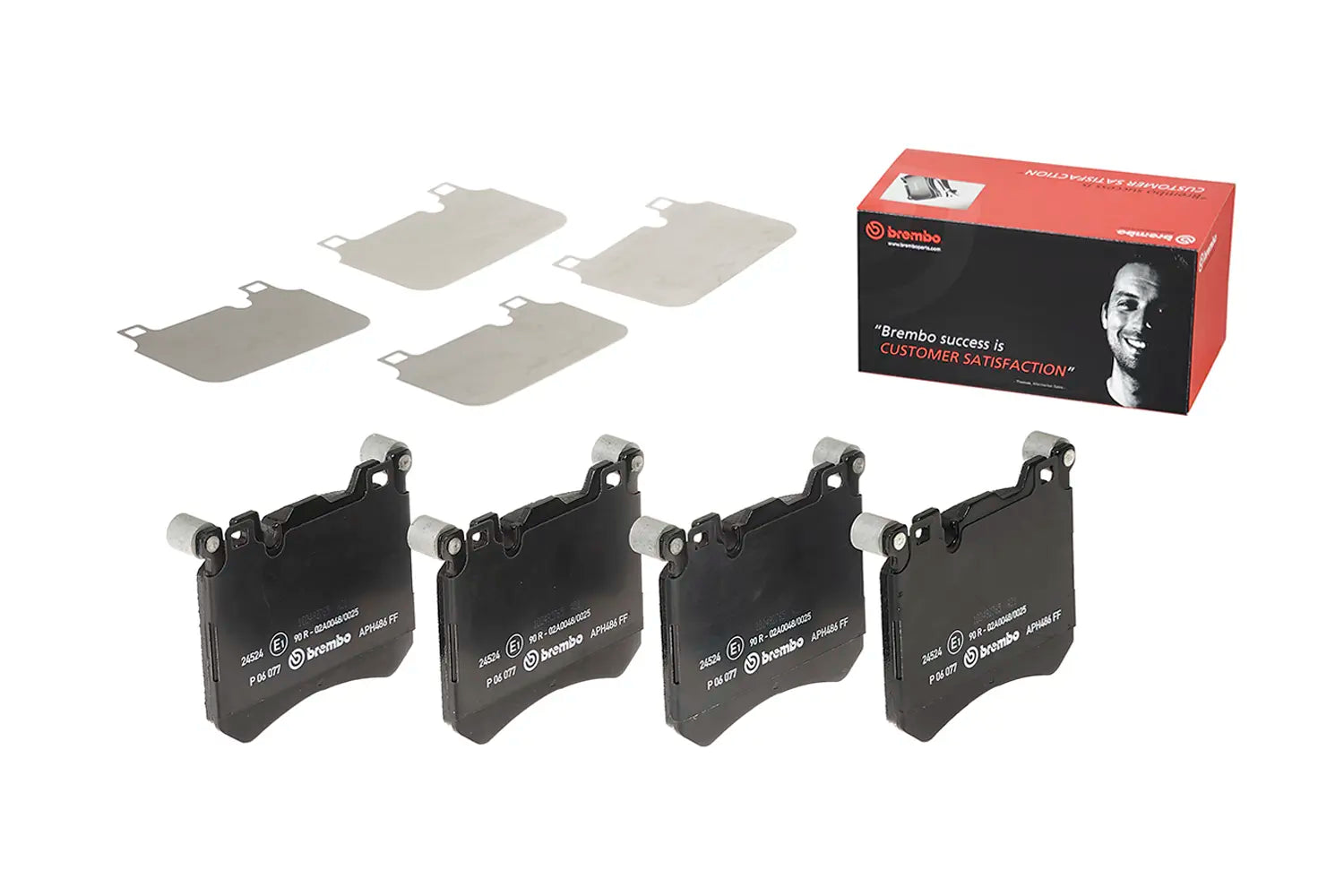 Juego de pastillas de freno BREMBO P 06 077
