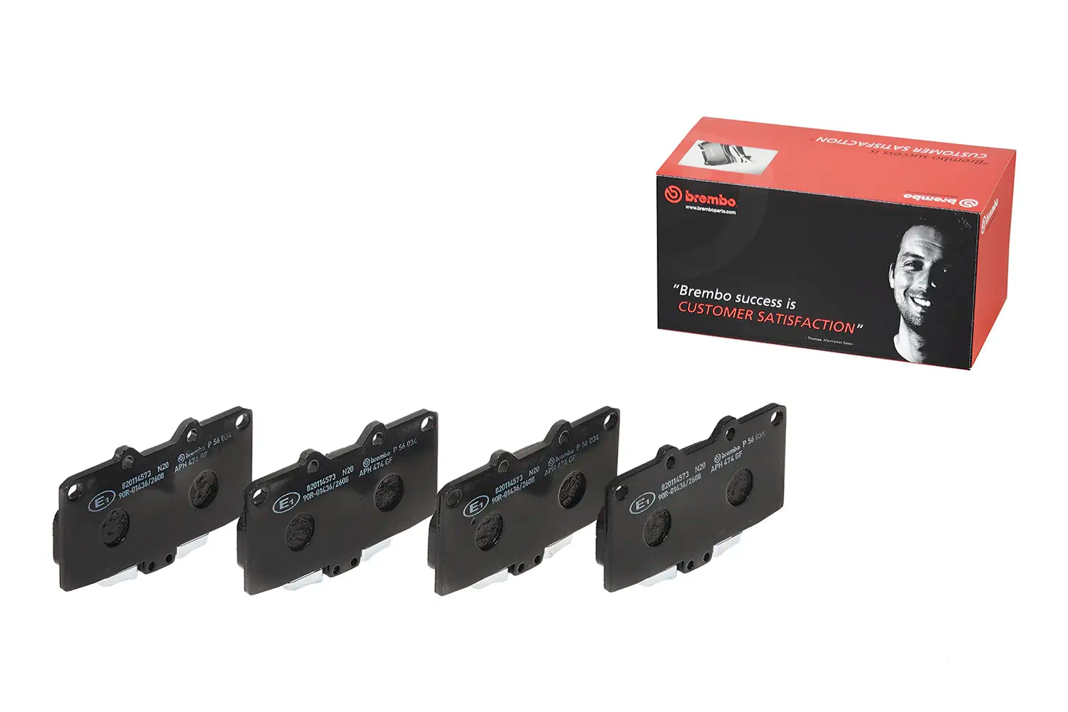 Juego de pastillas de freno BREMBO P 56 034