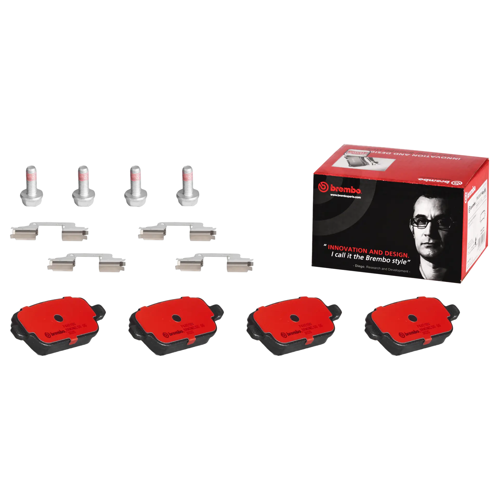 Juego de pastillas de freno BREMBO P44016N