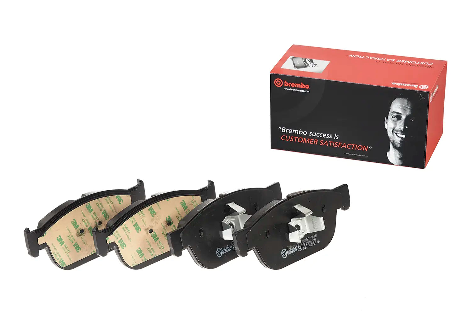 Juego de pastillas de freno BREMBO P 86 027