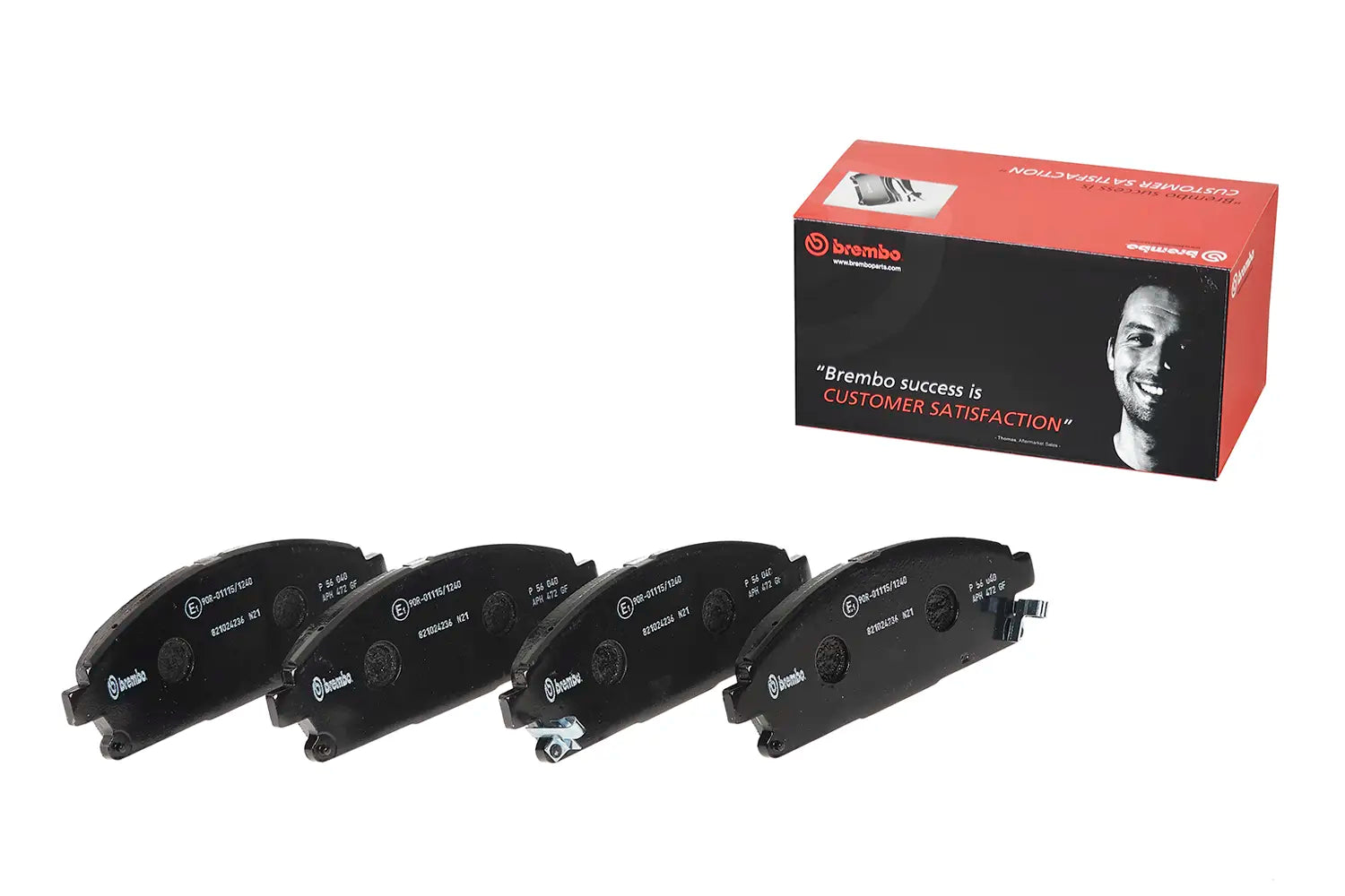 Juego de pastillas de freno BREMBO P 56 040