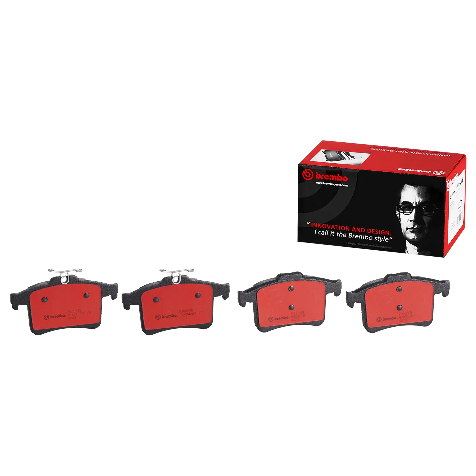 Juego de pastillas de freno BREMBO P36026N