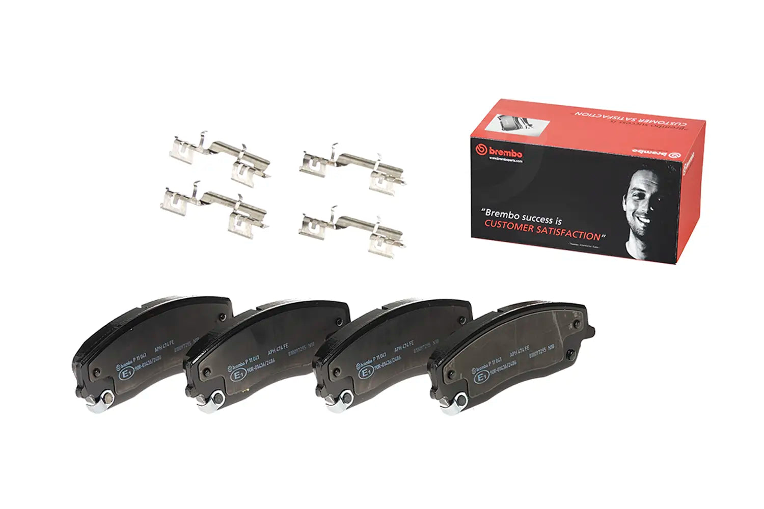 Juego de pastillas de freno BREMBO P 11 041